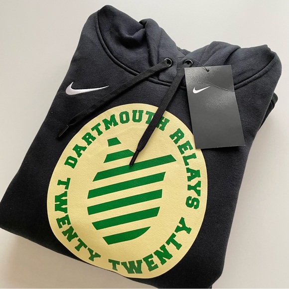 Nike Dartmouth College NWT University Black Relays 2020 Hoodie Women's S Small - Picture 3 of 11